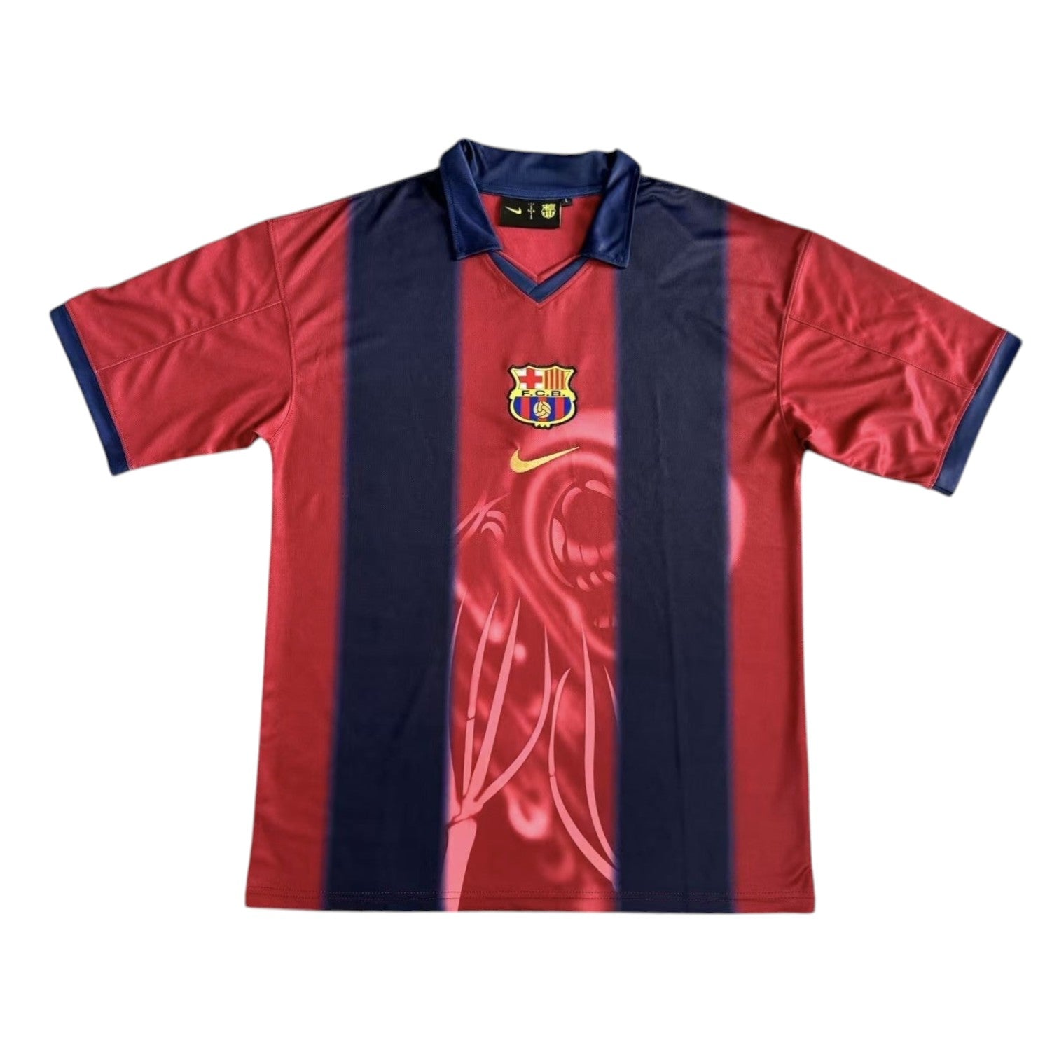 2000-2001 Barcelona X Travis Scott Home Kit – Elevenback