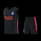 2026-2027 PSG Sleeveless Training Set Replica - Black & Red