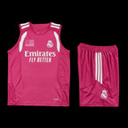 2026-2027 Real Madrid Sleeveless Training Set Replica - Pink
