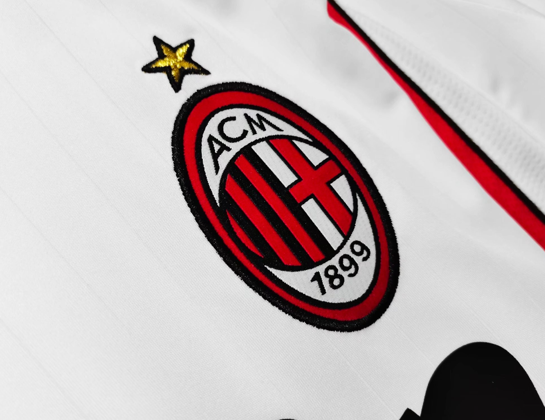2006-2007 AC Milan Away Champions League Final Kit