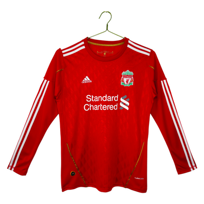 2010-2011 Liverpool Home Kit Long Sleeve