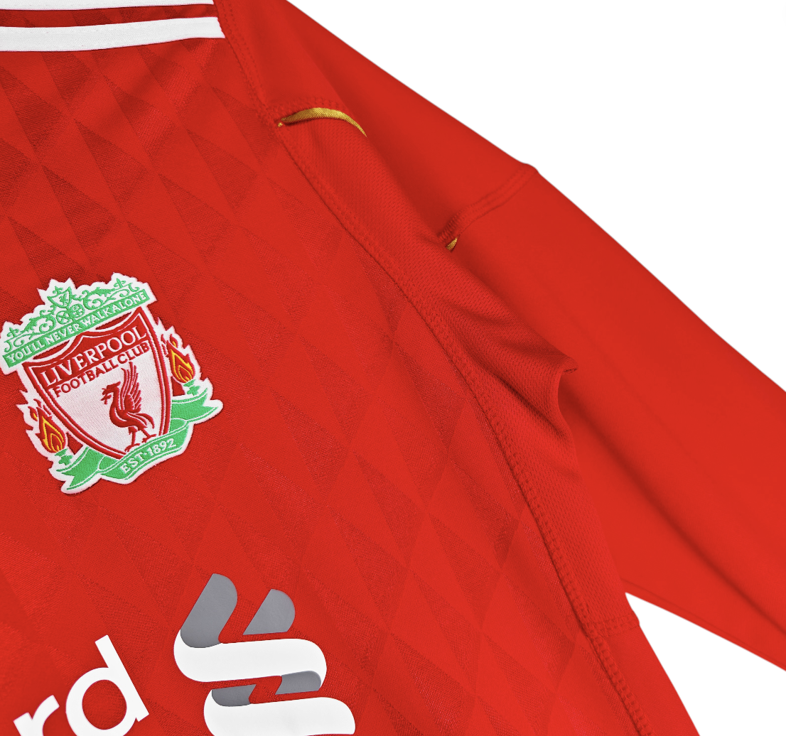 2010-2011 Liverpool Home Kit Long Sleeve
