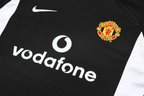 2002-2003 Manchester United Dril Top Black