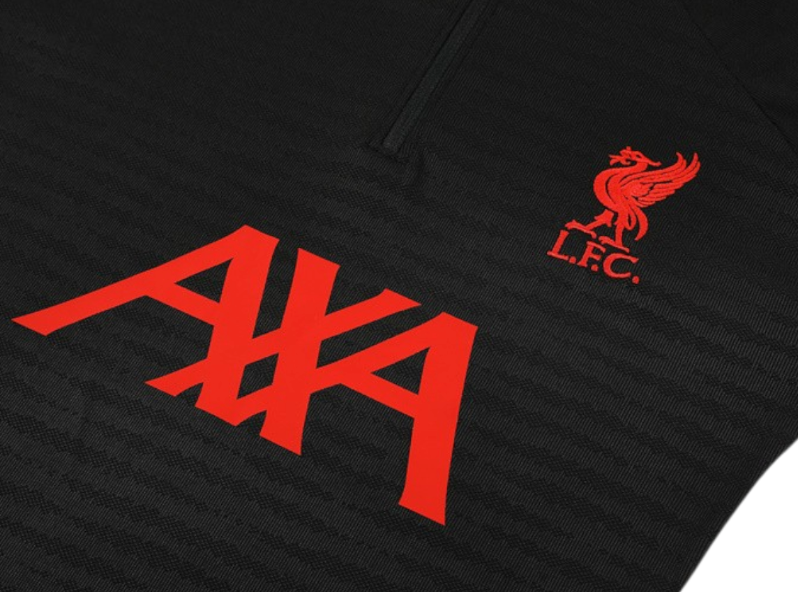 2025-2026 Liverpool Dril Top Set Black