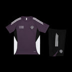 2025-2026 Manchester United Short Sleeve Training Set Replica - Purple