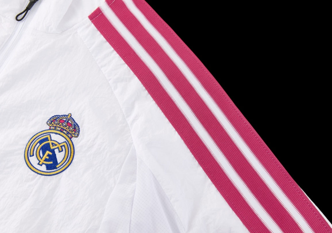 2026-2027 Real Madrid Windbreaker - White