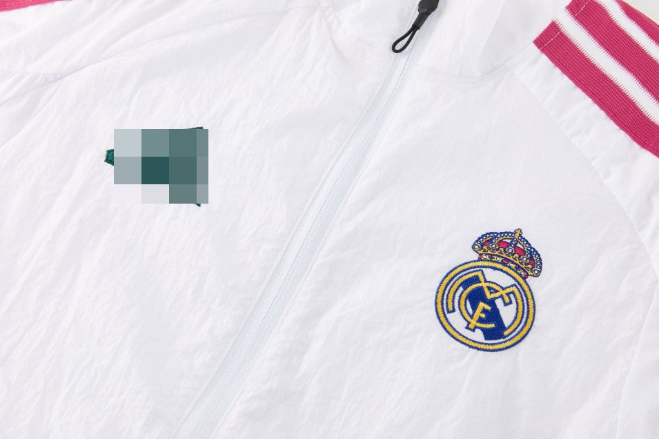 2026-2027 Real Madrid Windbreaker - White