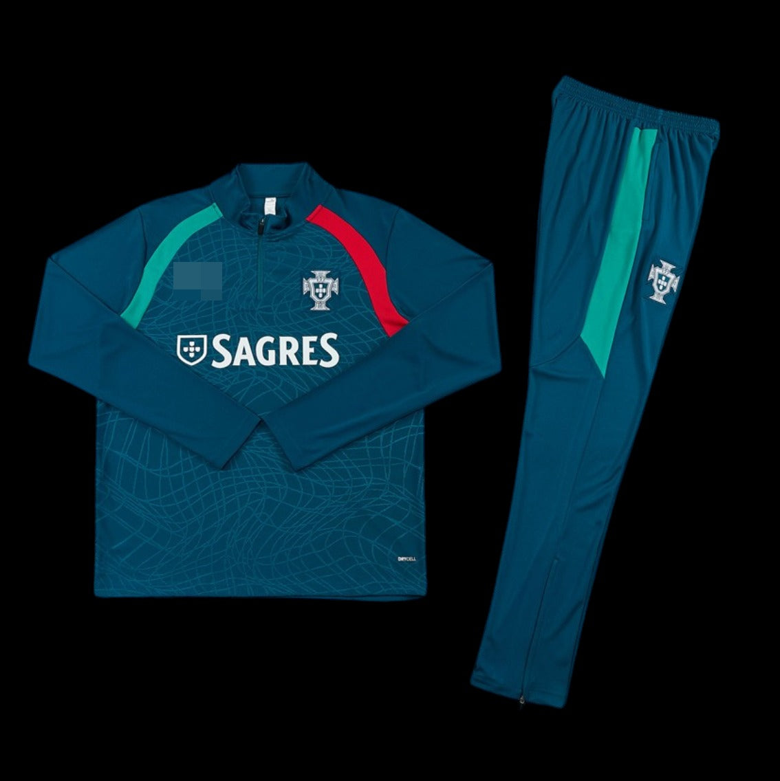 2026-2027 Portugal Drill Top Training Set Replica - Green