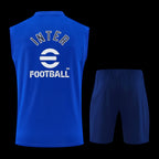 2026-2027 Inter Milan Sleeveless Training Set Replica - Blue