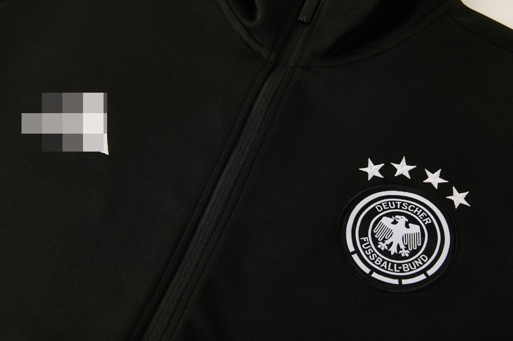 2026 Germany Replica Zip-Up Jacket - Black