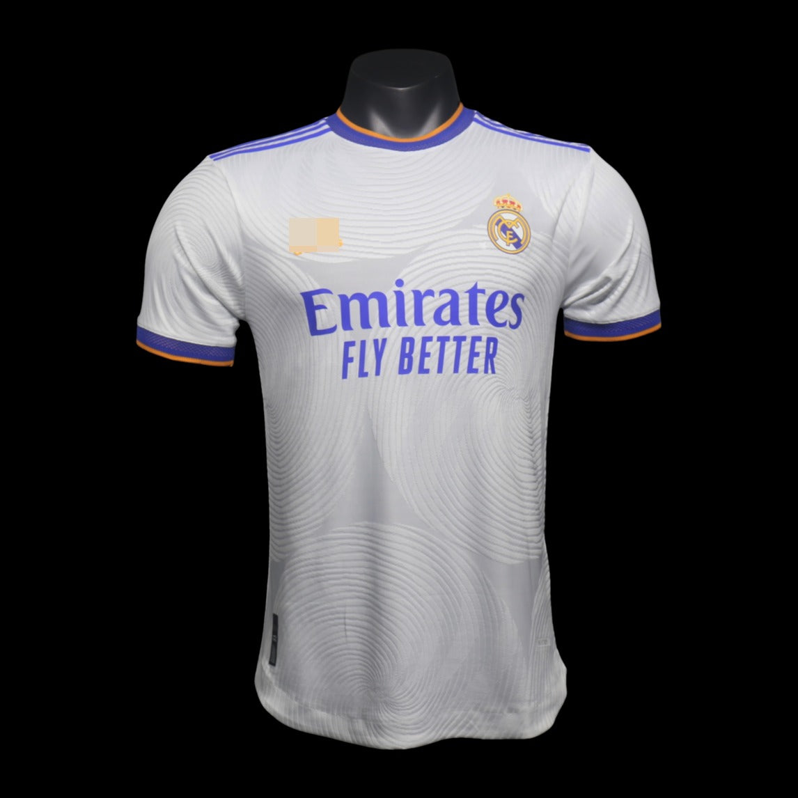 2021-2022 Real Madrid Home Authentic Jersey