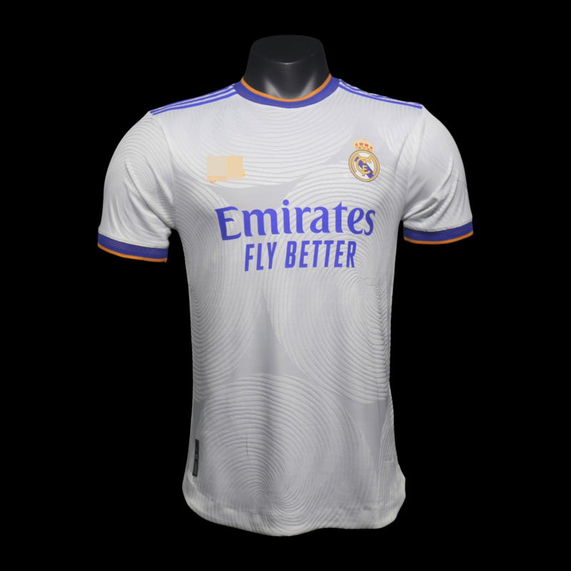 2021-2022 Real Madrid Home Authentic Jersey