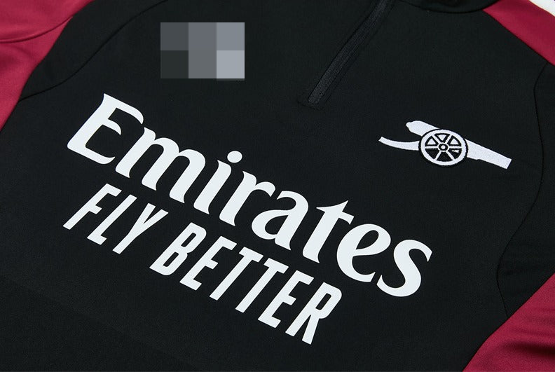 2026-2027 Arsenal Drill Top Training Set Replica - Black