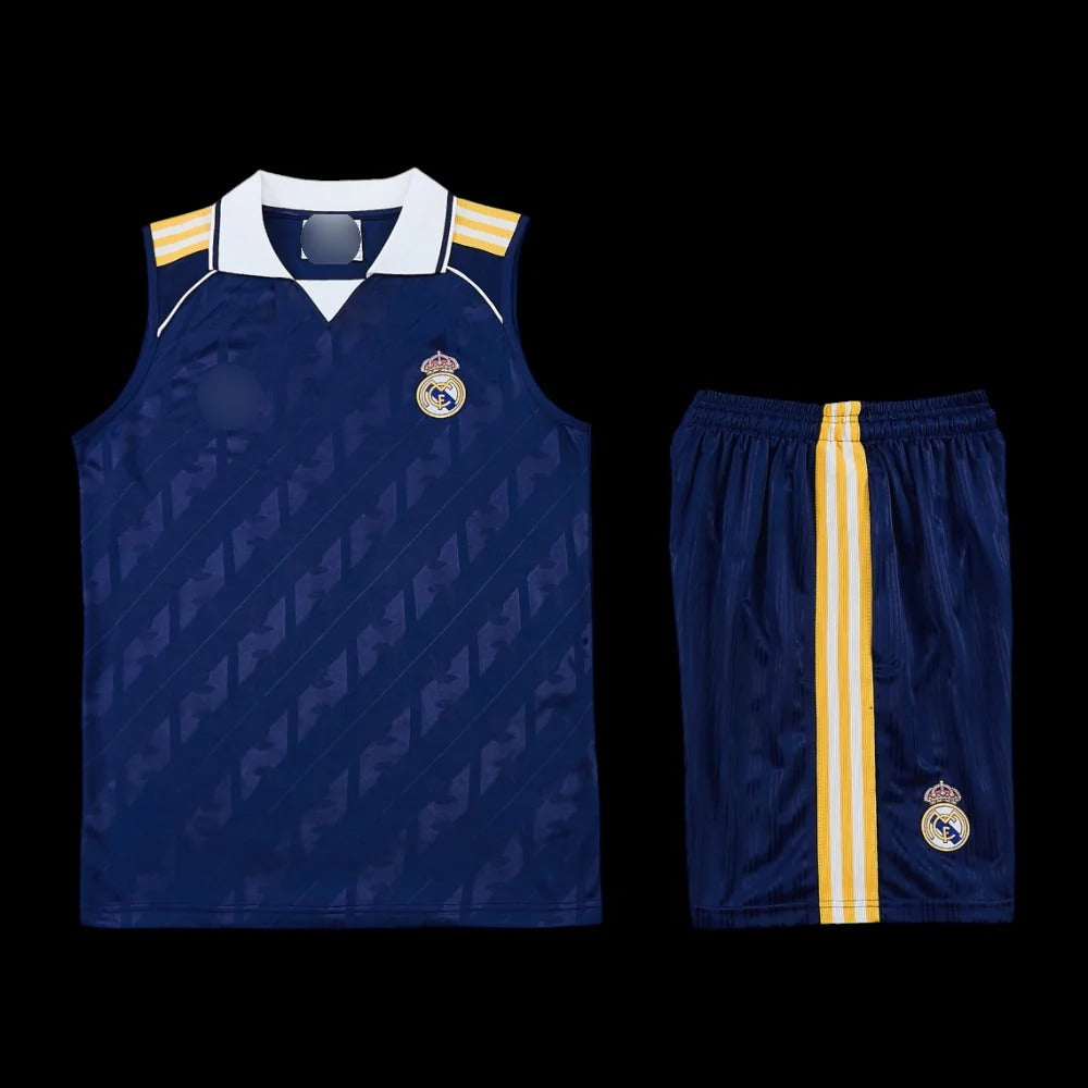 2026-2027 Real Madrid Sleeveless Training Set Replica - Navy
