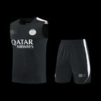 2026-2027 Paris Saint-Germain Sleeveless Training Set Replica - Black & White