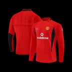 2002-2003 Manchester United Training Drill Top - Red