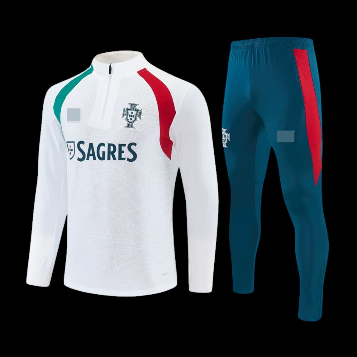 2026-2027 Portugal Drill Top Training Set Replica - White