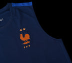 2026 France Sleeveless Training Set Replica - Navy