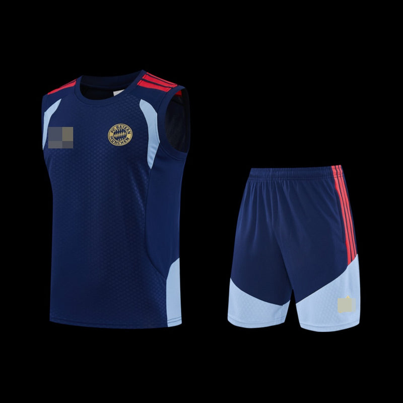 2026-2027 Bayern Munich Sleeveless Training Set Replica - Navy