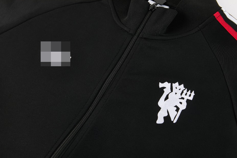 2026-2027 Manchester United Zip-Up Jacket Replica - Black