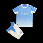 Kids' 2026-2027 Manchester City Home Fan Version Jersey