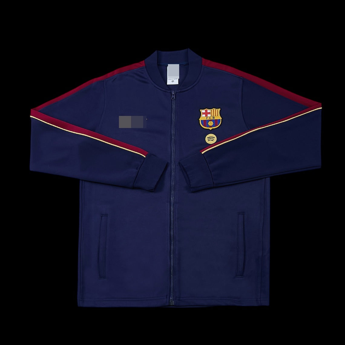 2026-2027 Barcelona Zip-Up Jacket Replica - Navy