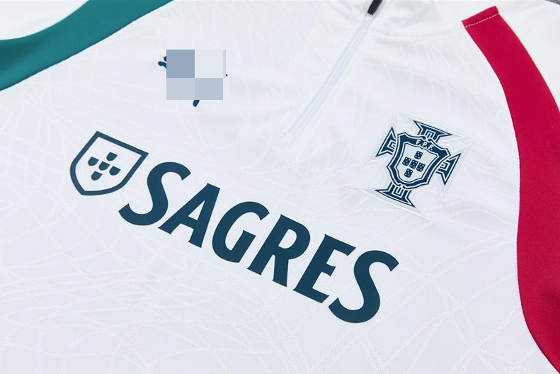 2026-2027 Portugal Drill Top Training Set Replica - White