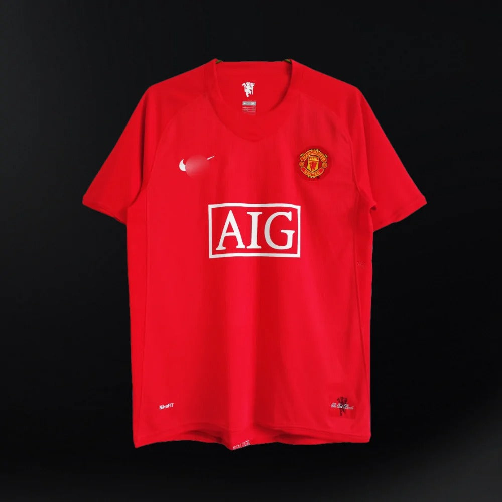 2007-2009 Manchester United Home Jersey Replica