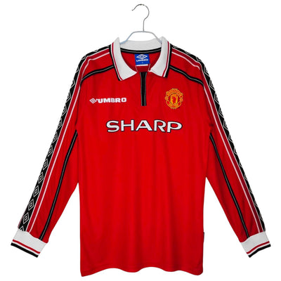 1998-2000 Manchester United Home Kit Long Sleeve