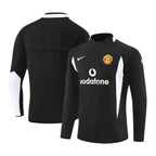 2002-2003 Manchester United Dril Top Black