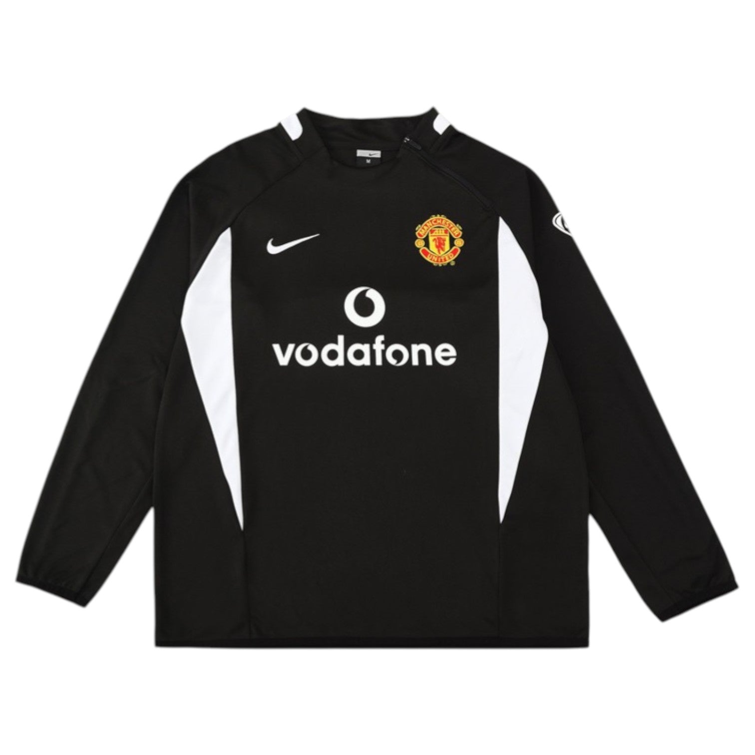 2002-2003 Manchester United Dril Top Black