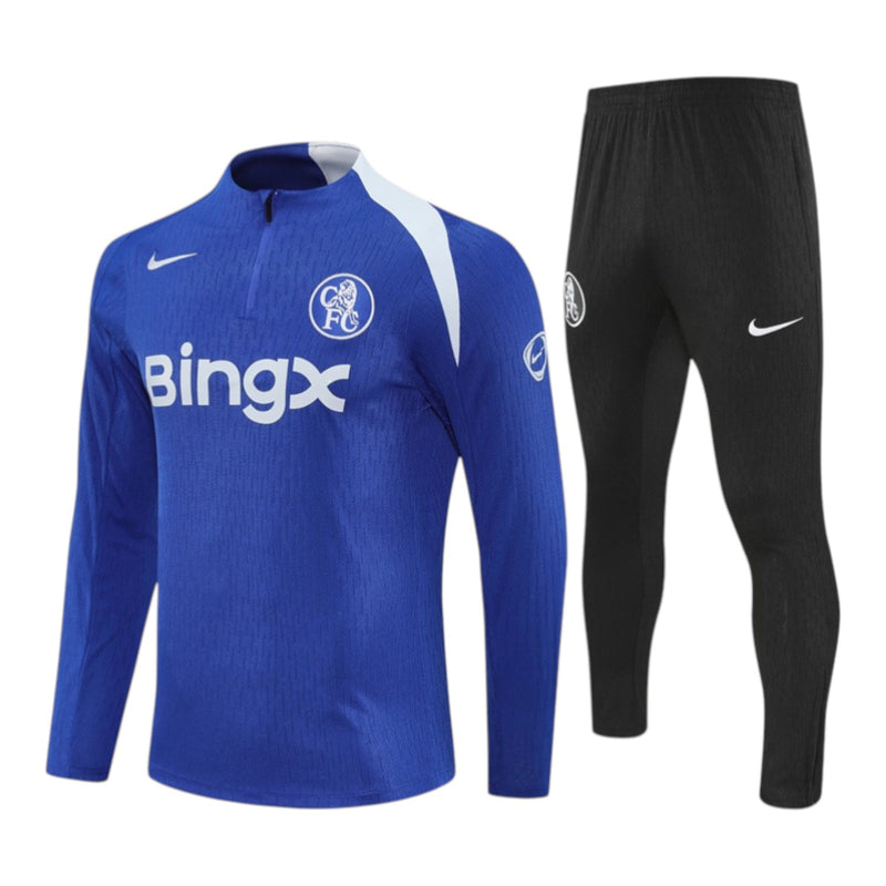 2025-2026 Chelsea Dril Top Set Blue