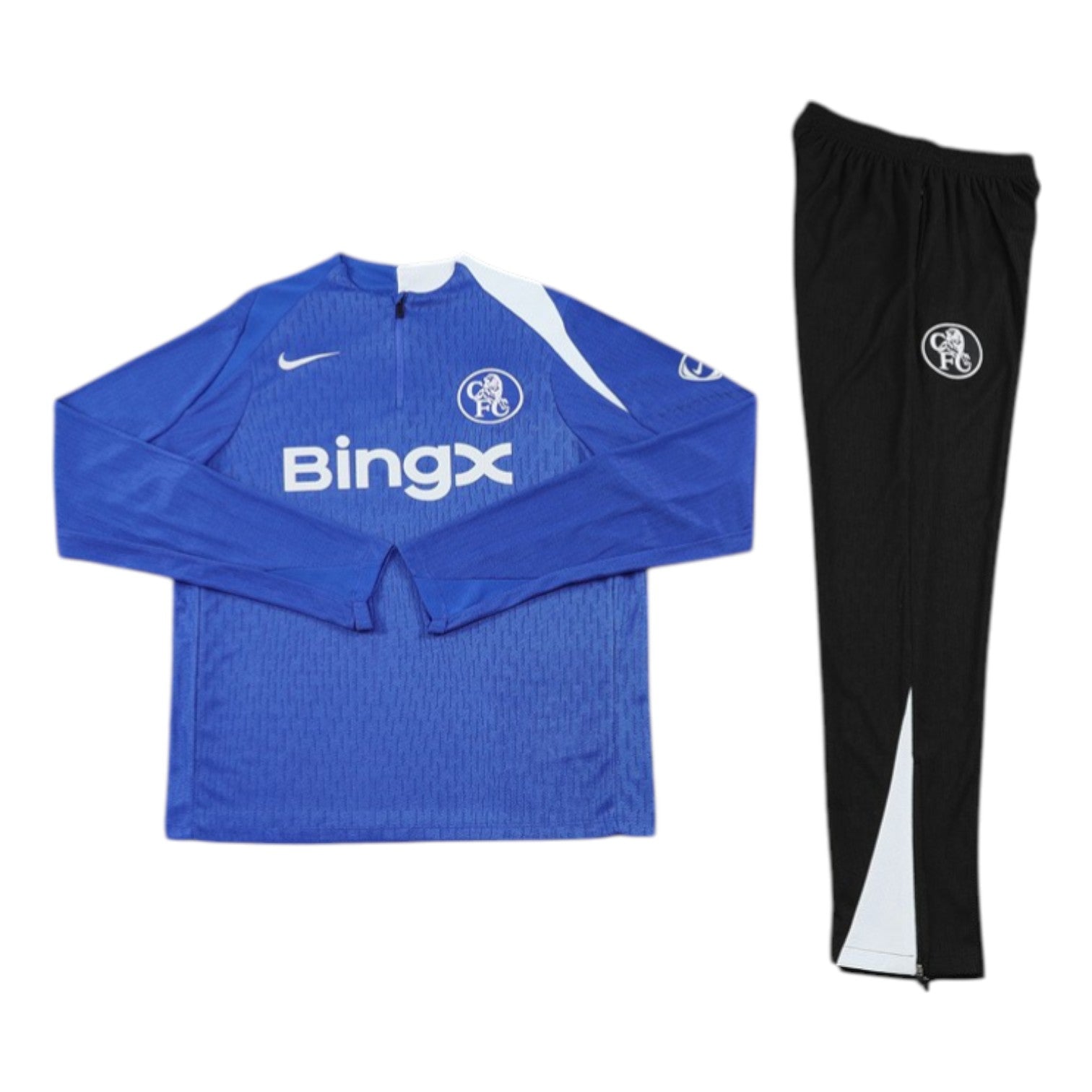2025-2026 Chelsea Dril Top Set Blue